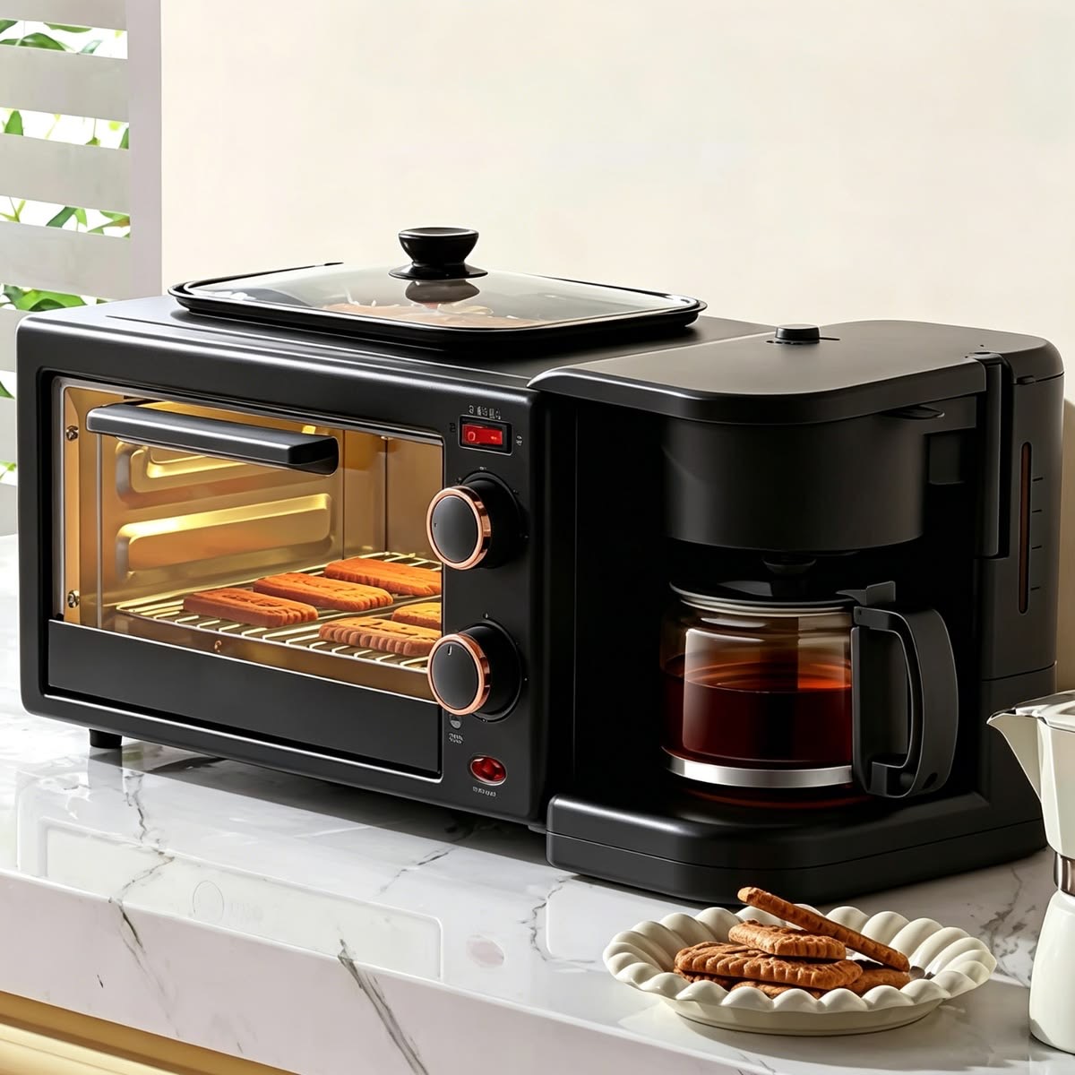 3 in 1 Breakfast Making Machine available for import