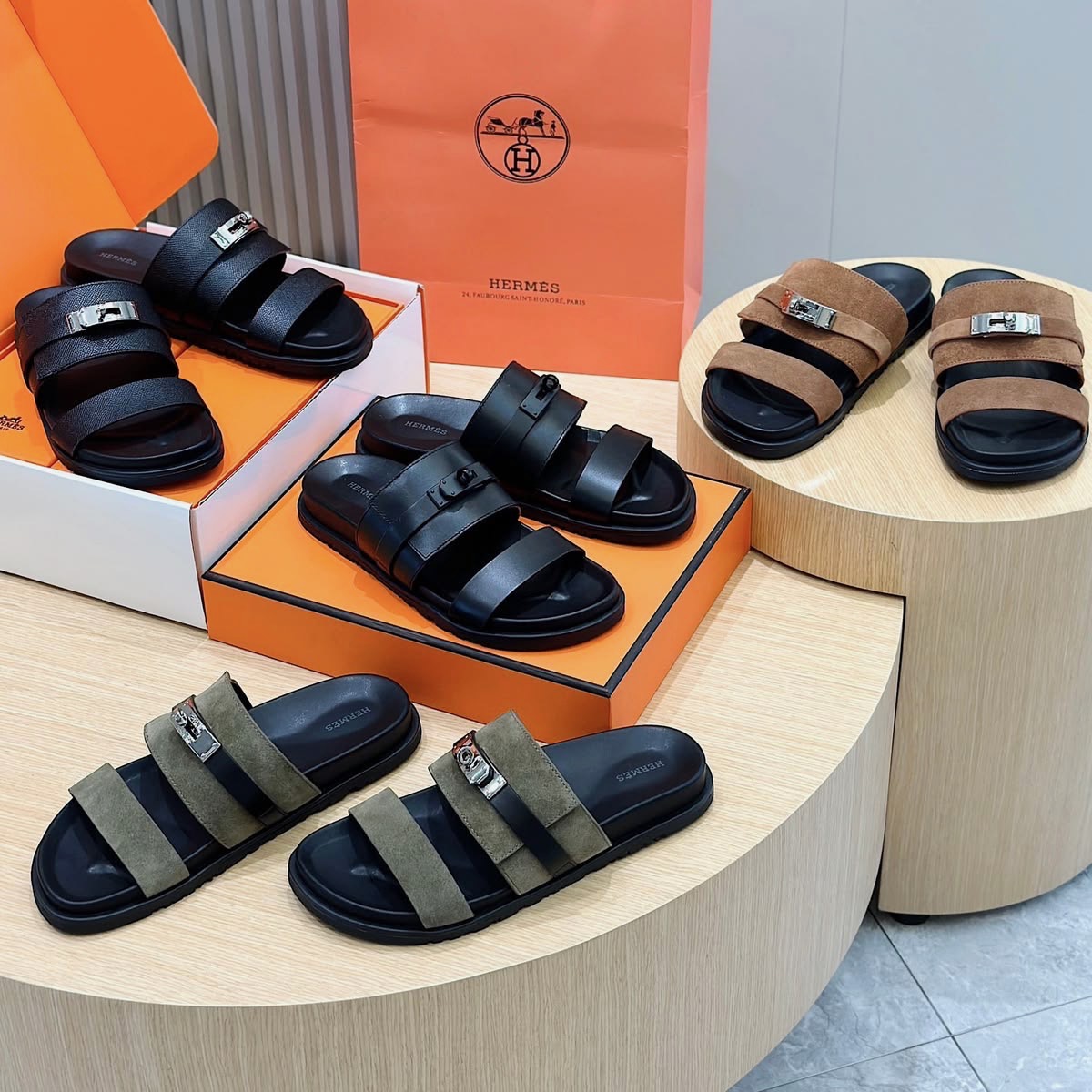 Hermes Footwear, Double strap style